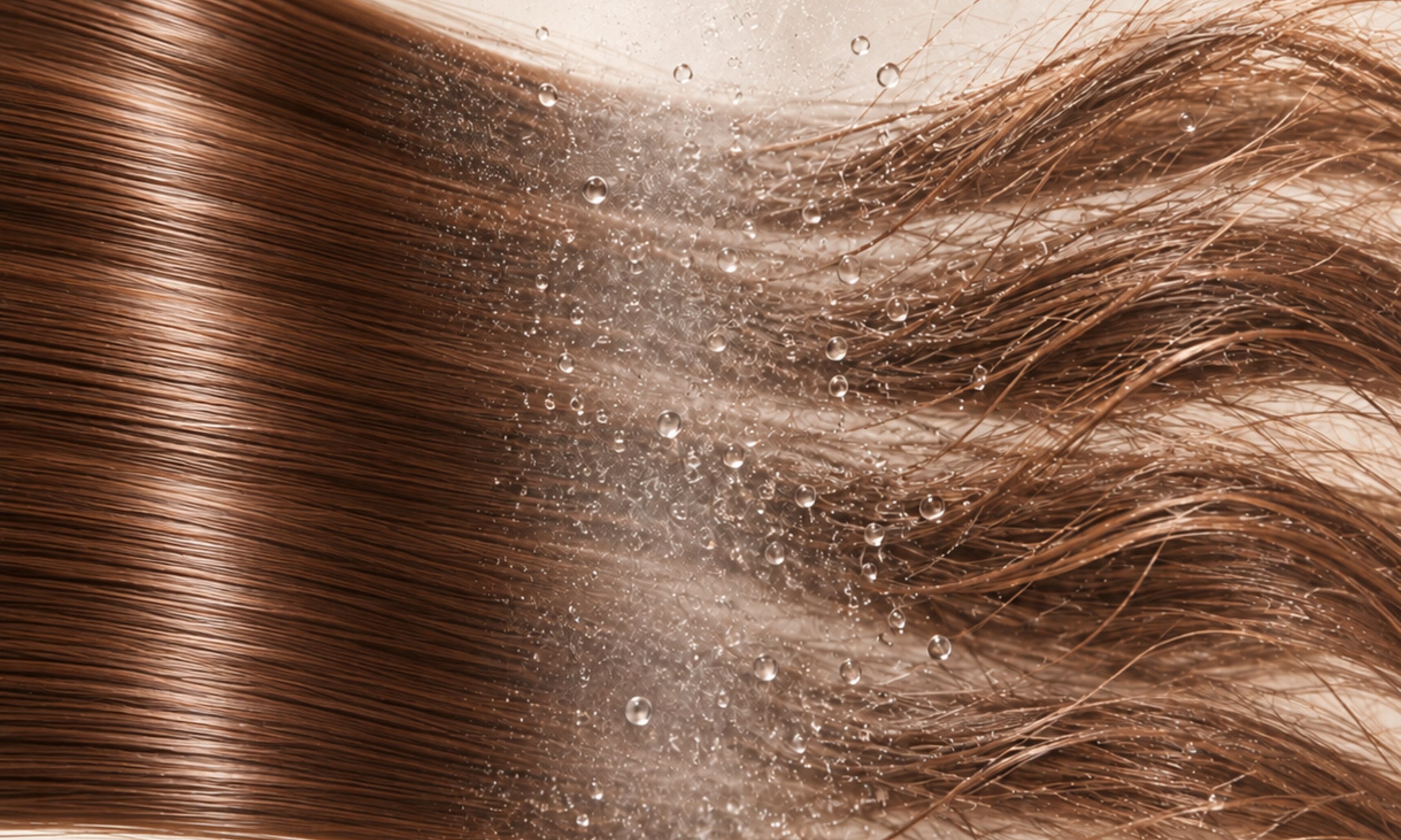 YOUR HAIR ISN’T RANDOMLY FRIZZING. IT’S CHEMISTRY.