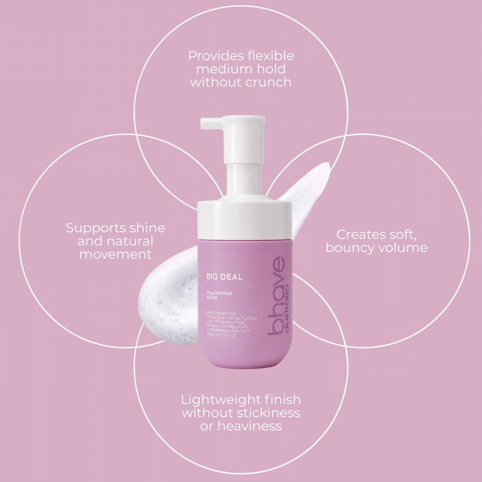 volumising foam 150ml