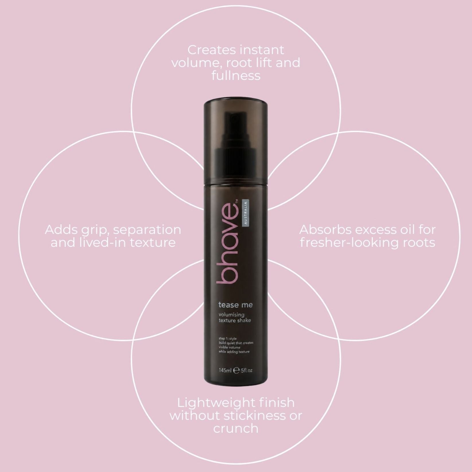 tease me volumising texture shake 145ml