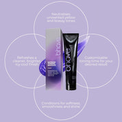 intense toning masque - violet