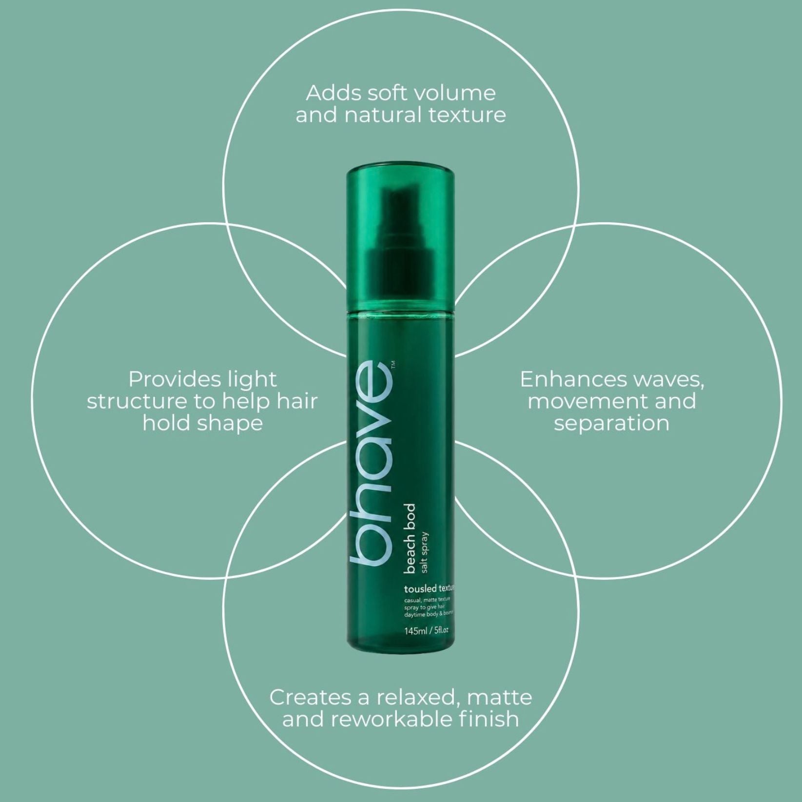 beach bod sea salt spray 145ml