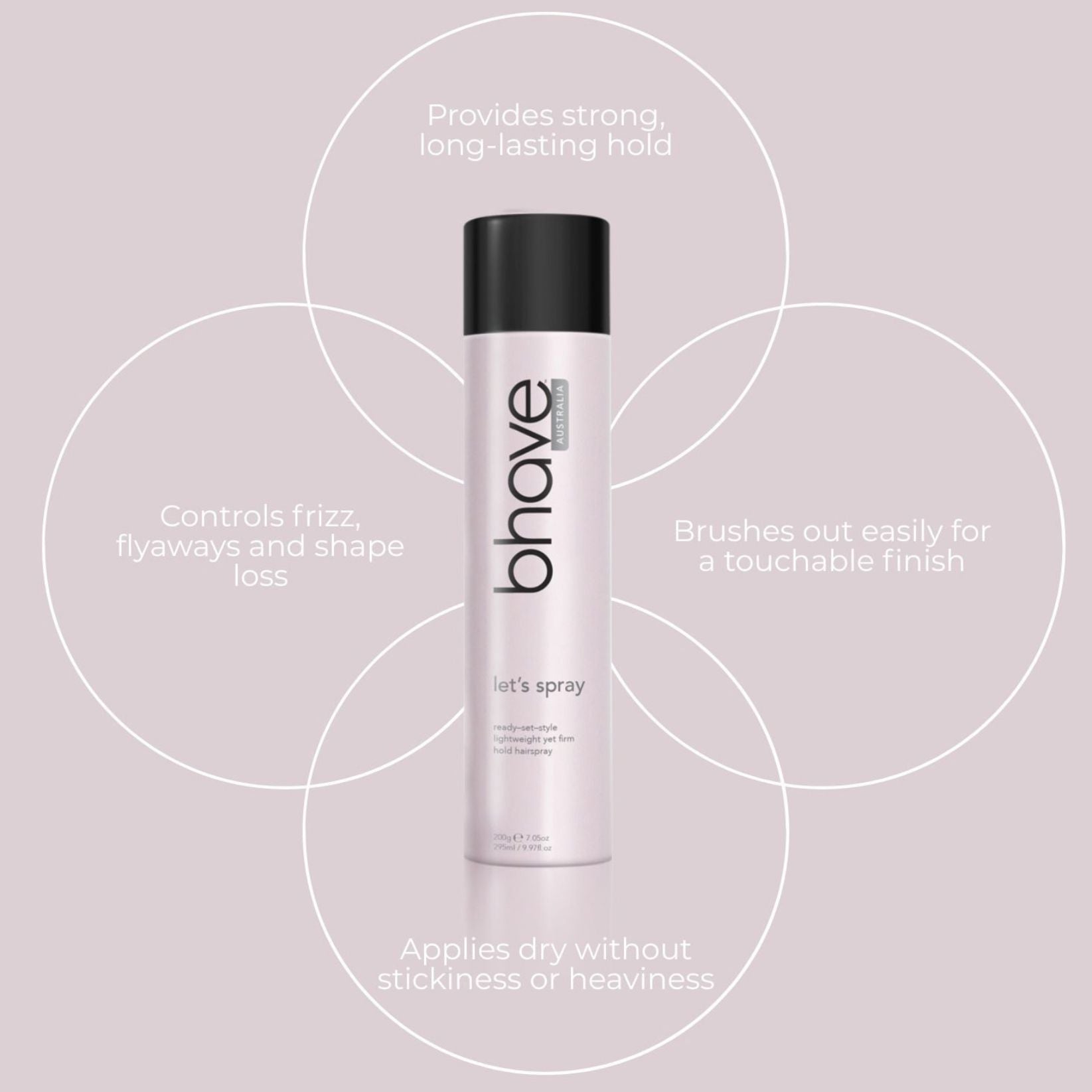let's spray - strong hold hair spray