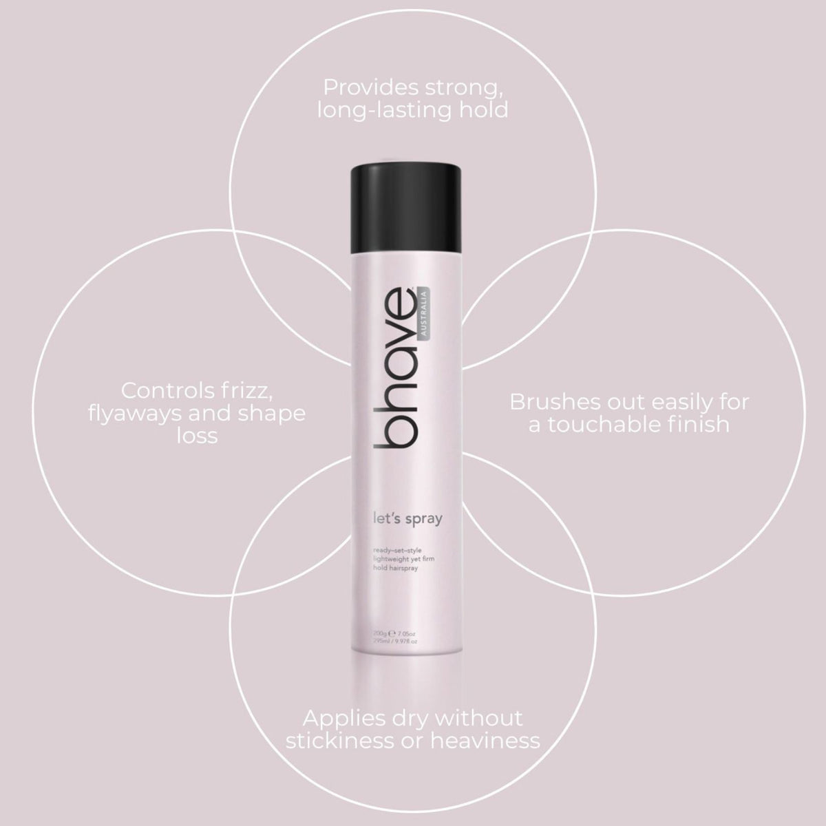 let's spray - strong hold hair spray