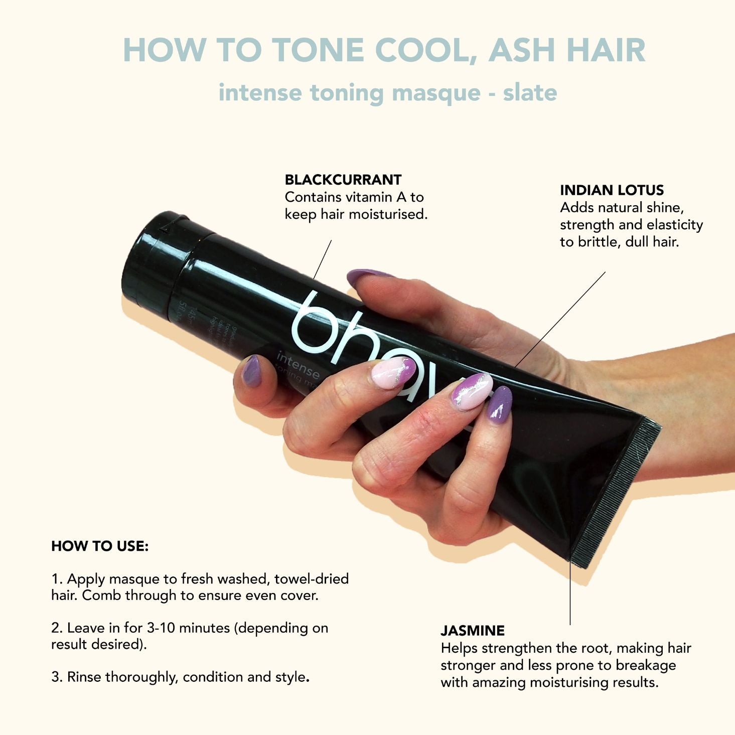 intense toning masque - slate